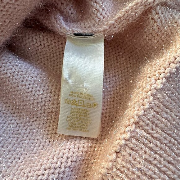 Kate Spade New York Turtleneck Pink Sweater Women - Picture 6 of 8